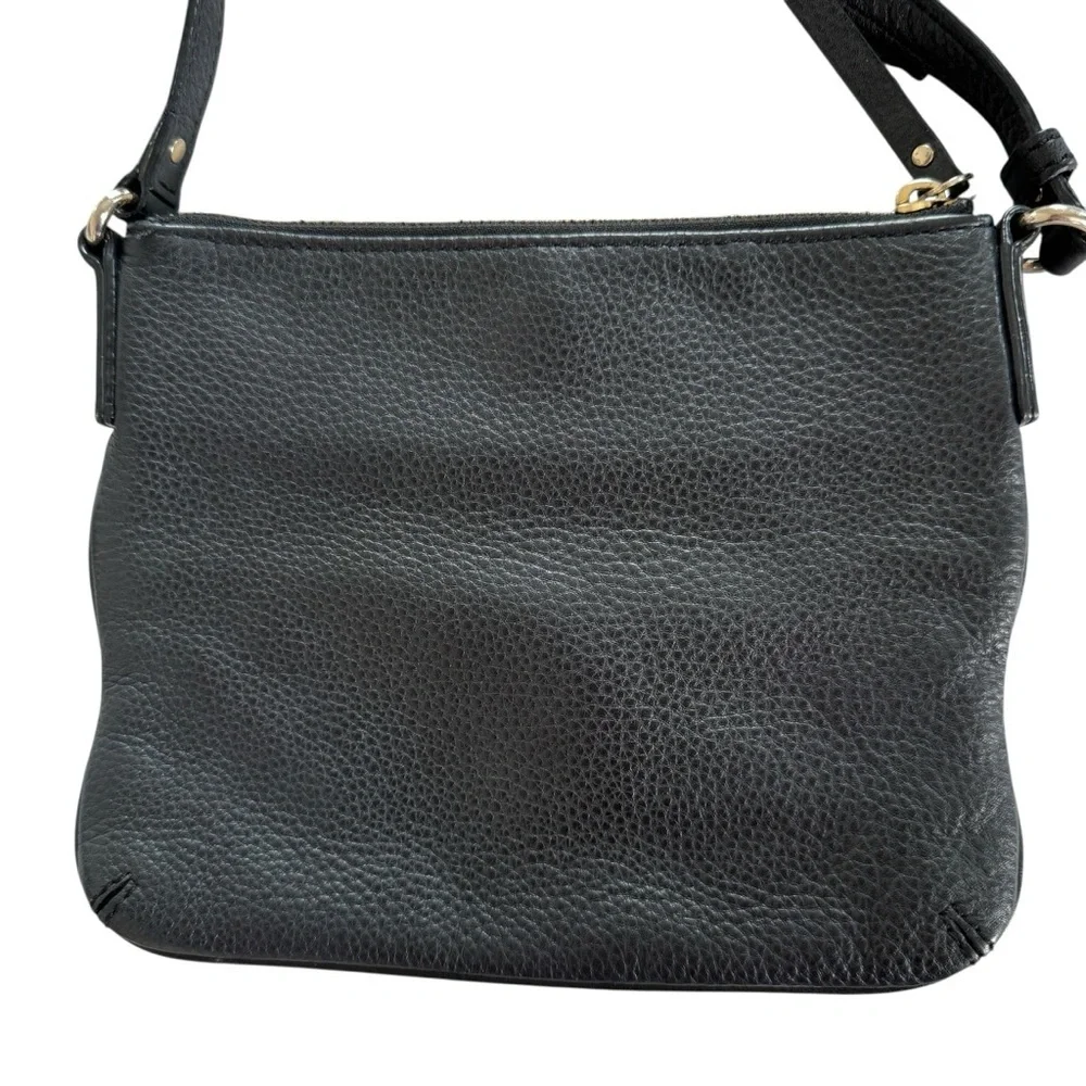 Kate Spade Small Black Crossbody Pebbled Leather
